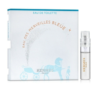 【原裝噴式針管】HERMES 愛馬仕 Eau Des Merveilles Bleue 藍色橘采星光女性淡香水 2ML｜期間限定◆秋冬迷人香氛