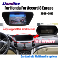 For Honda Accord 8 Europe 2008~2013 Radio Android Car Stereo Carplay BT GPS Navigation Map Camera OBD Multimedia Player