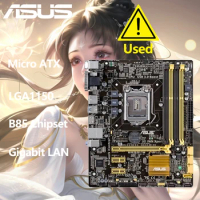 Asus B85M-G Original Motherboard B85 Socket LGA 1150 i3 i5 i7 E3 DDR3 HDMI DVI Micro-ATX On Sale