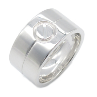 【二手名牌BRAND OFF】CARTIER  卡地亞 18K 白金 High Love 戒指 #60
