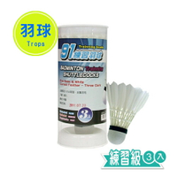 藍標練習羽球-3入