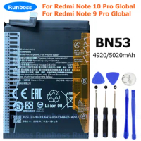 BN53 5020mAh New High Quality Phone Battery for Xiaomi Redmi Note 10 Pro global, Redmi Note 9 Pro global , Poco M2 Pro Batteries