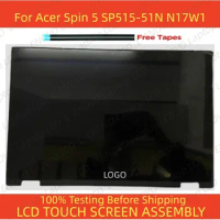15.6" Laptop LCD Touch Screen Digitizer Assembly For Acer Spin 5 SP515-51N NP515-51 IPS Display Replacement FHD 1920x1080