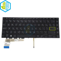 Greek Notebook Keyboard Backlight For ASUS VivoBook S14 S435 S435E S435EA-SB51 GK Greece Laptop Backlit Keyboards 0KNB0-282GGR00