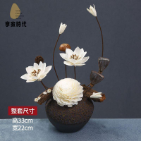 限時下殺 仿真花 假花 綠植 風干真花永生花新款花束客廳擺放花永久花束混搭花仿真花臥室花束八折下殺wy22