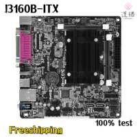 For ASROCK J3160B-ITX Motherboard 16GB HDMI PCI-E2.0 J3160 CPU DDR3 Mini-ITX 17*17 Mainboard 100% Tested Fully Work