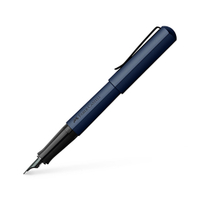 Faber-Castell 輝柏 HEXO黑瘦鋼筆/EF尖-藍色 NO.150542