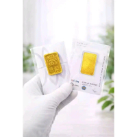 Coklat Bentuk Emas Batangan Premium – Coklat Gold Bar untuk Hampers Lebaran