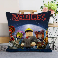 Game R-Roblox Pillow Case living Room Home Sofa Office Shop Cover Printing Comfort Decoration Nordic