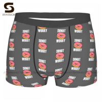 Donut Underwear Trenky Polyester Breathable Trunk Males Sublimation Custom Boxer Brief