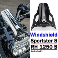 Motorcycle Windshield Fairing Screen For Sportster S 1250 RH1250S 1250 S 1250RH Aluminum Acylic Windscreen Deflector Wind Screen