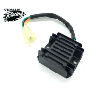 Motorcycle 5 wire Voltage Regulator Rectifier 5 pin FXD ZJ 12V GY6 scooter ATV 50cc 125cc 150cc NEW