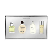 Calvin Klein 男性香氛禮盒 (永恆 15ml+逃逸 15ml+CK One 15ml+Obsession 迷戀 15ml)_國際航空版