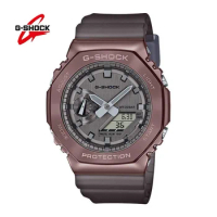 New Men's Watch G-SHOCK GM-2100 Series Luxury Brand Sports Waterproof and Shockproof Watch Stainless Steel Dual Screen Watch