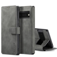 DG.Ming Luxury Retro Wallet Case Leather Magnetic Sleeve Cover Case For Google Pixel 6 6 Pro/Pixel 5A 5G/Pixel 5XL/Pixel 4A 5G