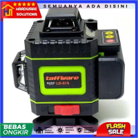 TAFFWARE Hilda Mesin Self Leveling 16 Line Laser 4D Remote - LD-515