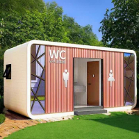 Scenic Area Mobile Toilet, Bathroom, Outdoor Shower Room, Apple Warehouse, Environmental Protection Public Toilet, Dry Toilet Re