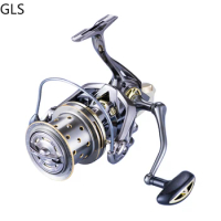 GLS High Quality Distant Wheel 8000 10000 12000 Series Corrosion Resistant Aluminum Alloy Spool Spinning Fishing Reel