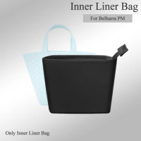 Nylon Purse Organizer Insert for Goyard Belharra PM Bag Inner Liner Bag Cosmetics Storage Small Zipper Bag Organizer Insert