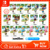 Nintendo Amiibo - Animal Crossing Series -Rover/Tom Nook/Reese/Lottie/Kicks/Isabelle/Summer/Blathers for Nintendo Console