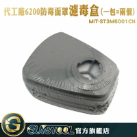 GUYSTOOL 過濾器盒 濾罐式口罩  MIT-ST3M6001CN 濾毒盒 防塵消防