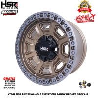 VELG MOBIL SEMI OFFROAD HSR XTS02 R15 5X139,7 ESCUDO FEROZA JIMNY VITARA TAFT SIDEKICK DLL