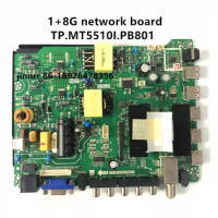 New universal 32 / 39 / 42 / 50 / 55 / 60 Inch LCD TV intelligent WiFi Android network 1g + 8g motherboard TP.MT5510I.PB801