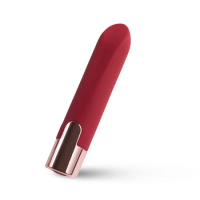 Lipstick Bullet Vibrator for Women, 10 Powerful Vibrations Mini Vibrator for Clitoral Stimulation Mini Vibrator, Portable Adult