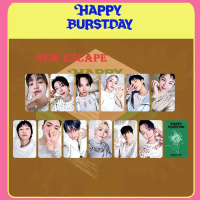 Thẻ Lomo SEVENTEEN, 6-13 chiếc, Thiết kế HAPPY BURSTDAY, Chủ đề 2025 9TH CARAT LAND ZONE, Thẻ ảnh HO