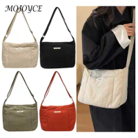 Women Padded Shoulder Bag Adjustable Strap Large Crossbody Bag Versatile Satchel Sling Bag Messenger Bag Commuting Bag