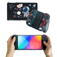 Astronaut TPU Case Protective Cover for Nintendo Switch Game Console Controller NS Joy Con Gaming Accessories