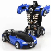Action Figure Transformer Mainan Mobil Inertia Collision - Kreatifitas Anak Terpancing, Wujud Robot