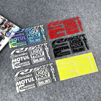 สำหรับ YAMAHA YZF R15 YZF-R15 V3 V4 สติ๊กเกอร์ตกแต่งรถมอเตอร์ไซค์ แผ่นสะท้อนแสงสำหรับกระจกหน้าและแฟร