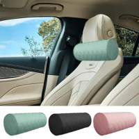 Car Seat Head Rest Neck Pillow Memory Foam Head Support All-Season Headrest Neck Pillow Support Cushion for Kids Child Travel