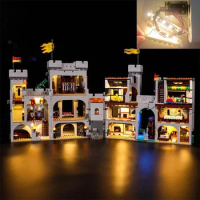 USB Light Kit For LEGO 10305 Lion Knights' Castle Blocks Bricks Building Set (NOT INCLUDE LEGO MODEL)