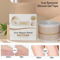 4x150cm Efficient Surgery Scar Removal Silicone Gel Sheet Therapy Patch For Acne Trauma Burn Scar Skin Repair Scar Treatment
