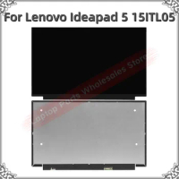 Original New 15.6'' For Lenovo Ideapad 5 15ITL05 FHD LCD Screen Assembly 1920*1080 LED Screen Display Replacement