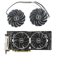 New GPU fan 4PIN 85NN PLD09210B12HH suitable for MSI ARMOR RX470 RX 480 RX570 RX580 ARMOR 8G OC grap