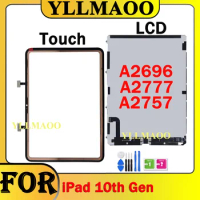 Ipad10 Touch Or LCD Only For iPad 10 10th Gen 2022 A2696 A2757 A2777 Inner Screen Digitizer Assembly Display Replace Repair Part