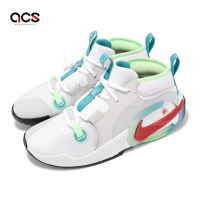 Nike 籃球鞋 Air Zoom Crossover 2 SE GS 大童 女鞋 白 紅 氣墊 支撐 運動鞋 FZ5527-161