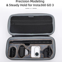 Hard Case for Insta360 GO 3 Kit Storage Case Protective Case for Insta360 GO 3 Action Camera Accessories