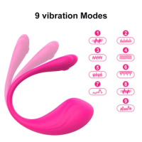 Wireless G Spot Dildo Vibrator Clit Egg Masturbator APP Remote Control Wear Vibrating Female Vibrating Panties Sex Toy for Women