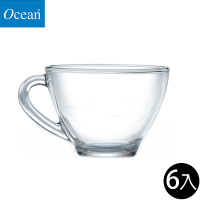 【Ocean】花茶杯 200ml 6入組 Cosmo系列(茶杯 咖啡杯 馬克杯)