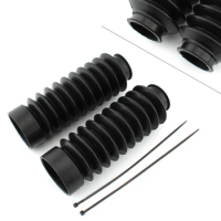 1Pair Motorcycle Front Fork Shock Absorber Dust Cover Rubber Protector For Honda CB400ss CB400 SS CB 400 CB500