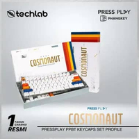 Press Play x Phangkey PPBT COSMONAUT PBT Dye Sub Keycap Set / Keycaps