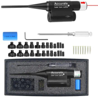 Tactical Laser Bore Sight for .177 to 12GA Multiple Caliber Universal Laser Bore Sighter Kit Laser Pointer Laser Sighting