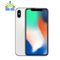 Original Unlocked Cell phone Apple iPhone X 5.8" 3GB+64GB/256GB 4G LTE A11 CPU Wireless Charge Used Phone