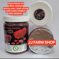 PELET BLOOD SUPER KING KONG PARROT super strong di atas nya blood red