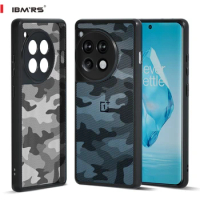 IBMRS for OnePlus 12R/ACE 3 phone case,Clear camo Hard Back Protective Cover