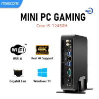 Mini PC Windows 11 Core i5 12th Processor DDR4 32GB 512GB SSD Linux Wifi 6 4K Mini Computer Minipc Desktop Gaming Computer